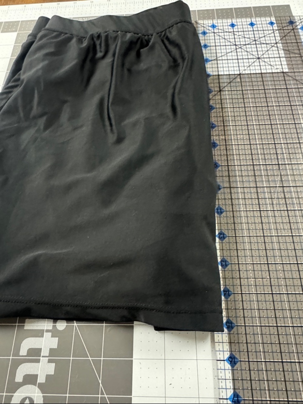 V-Skinz Women's Black Active Swim Skort - Picture 5 of 6